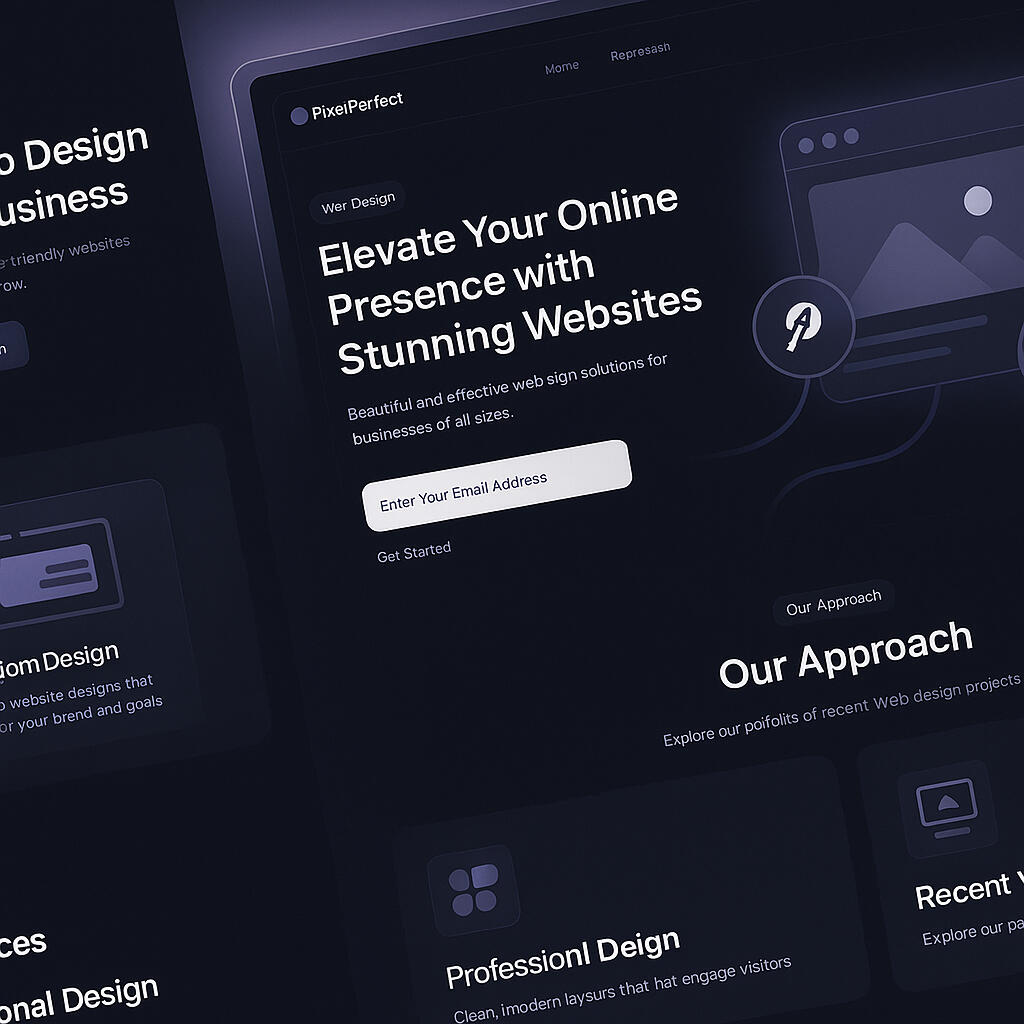 Web Design - Clean, fast, conversion focused one-pagers for your business, portfolios &amp; sales pages